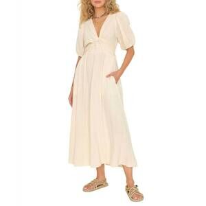 NEW XIRENA women's lawsyn dress in oyster